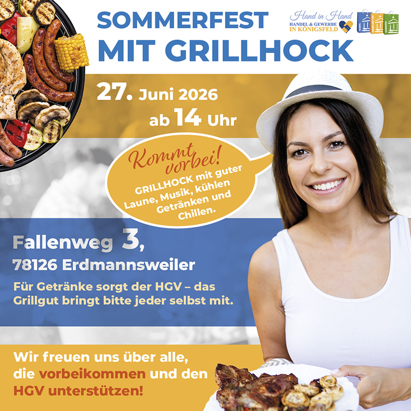 Sommerfest Flyer